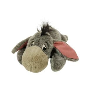 Walt Disney World Parks Eeyore Plush Laying Down Floppy Stuffed Animal Toy